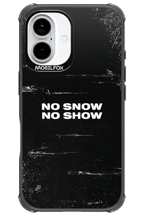 No snow, no show - Apple iPhone 16