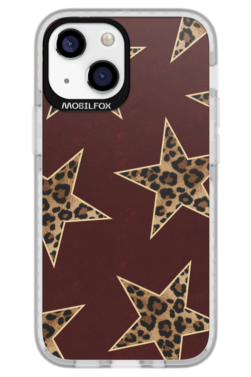 Wild Stars Burgundy - Apple iPhone 13 Mini