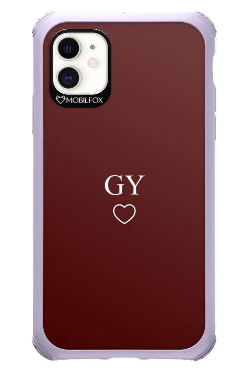 GY Burgundia 2.0 - Apple iPhone 11
