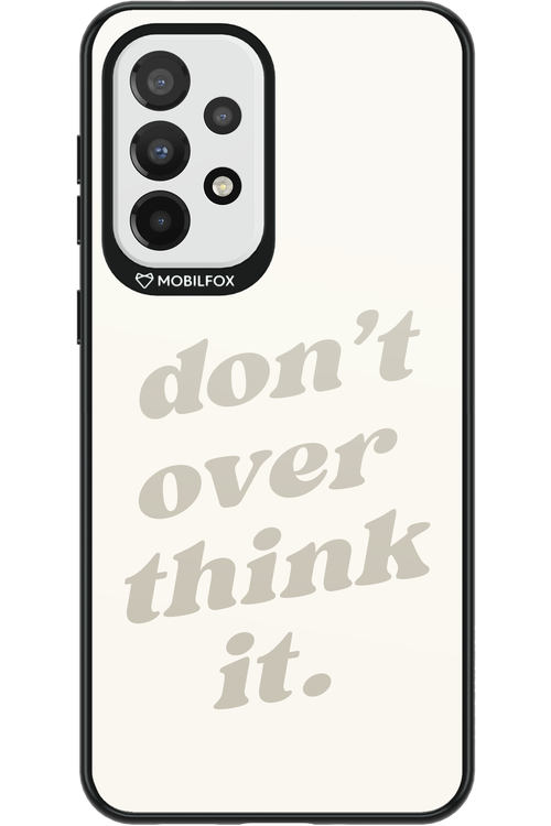 No OverThink - Samsung Galaxy A33