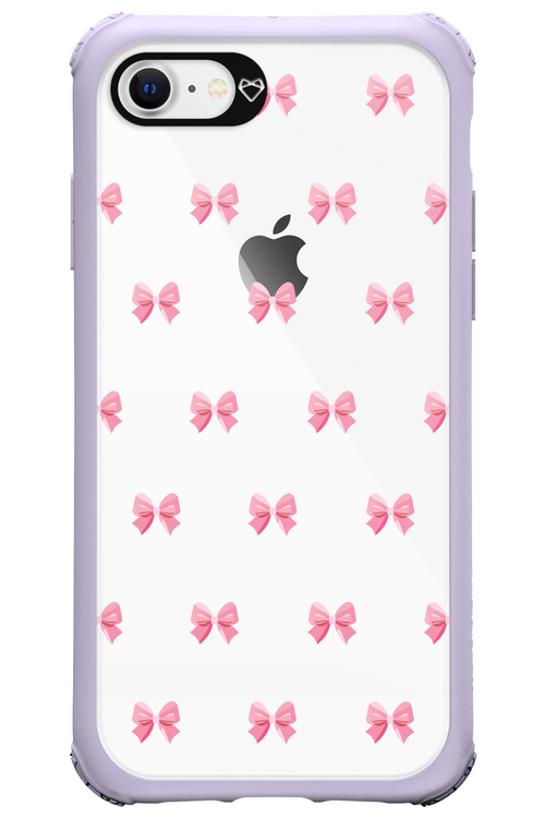 Pinky Bow - Apple iPhone 8