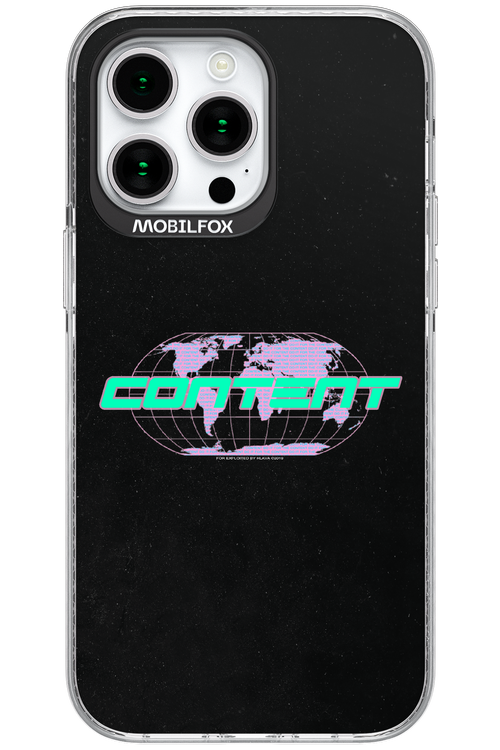 CONTENT 2.0 - Apple iPhone 15 Pro Max