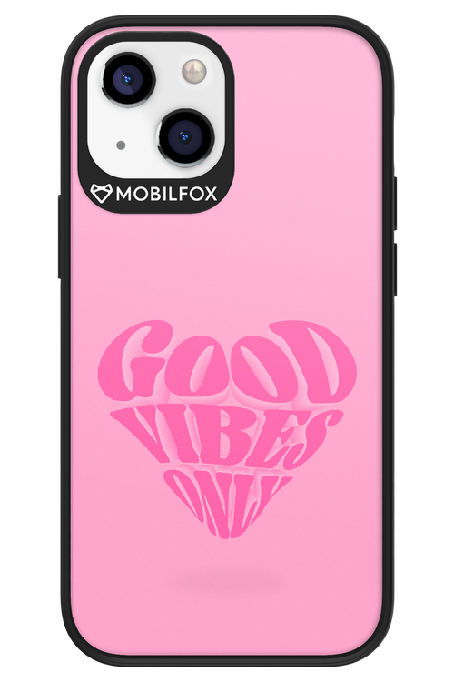 Good Vibes Heart - Apple iPhone 13 Mini