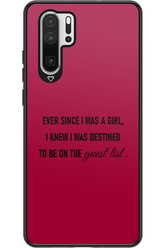 Guest List - Huawei P30 Pro