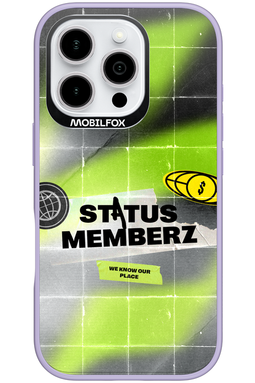 Status Memberz - Apple iPhone 16 Pro