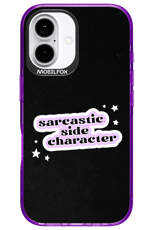 Sarcastic Black - Apple iPhone 16