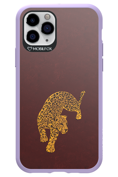 Burgundy Leopard - Apple iPhone 11 Pro