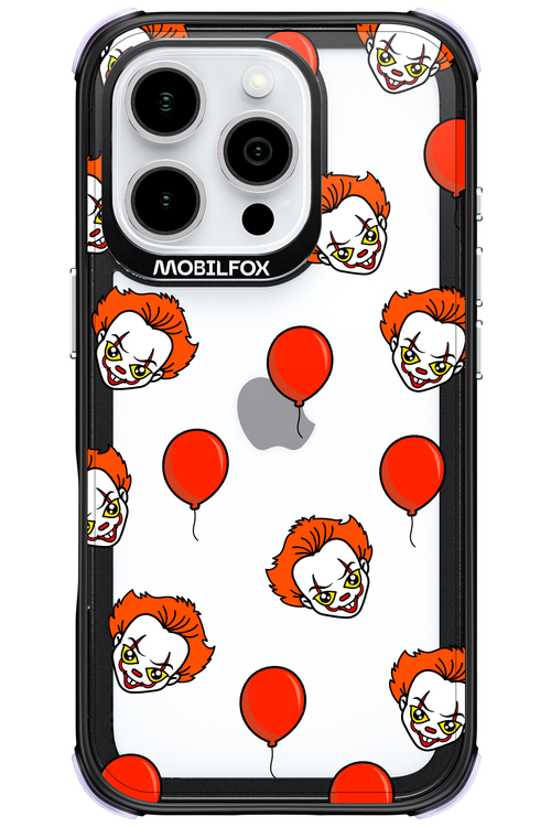 Mystery Clown (Transparent) - Apple iPhone 16 Pro