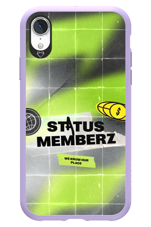Status Memberz - Apple iPhone XR