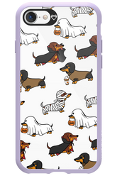 Scary Dachshund (Transparent) - Apple iPhone 8