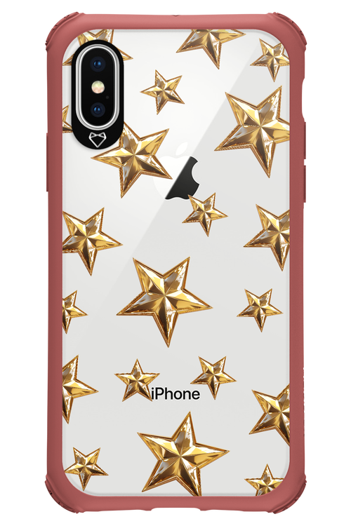 Gold Stars - Apple iPhone X