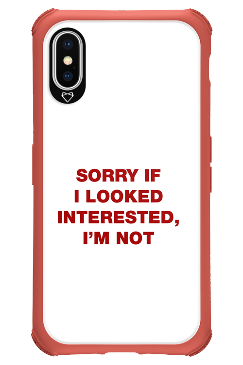I'm not - Apple iPhone X