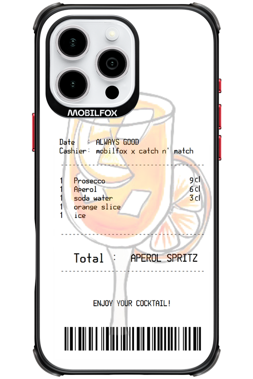 aperol spritz cocktail - Apple iPhone 16 Pro Max