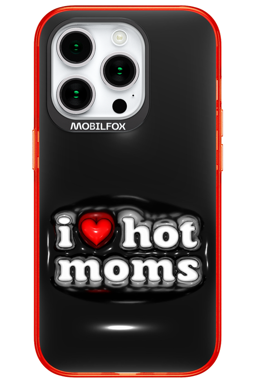 I love hot moms puffer 2.0 - Apple iPhone 15 Pro