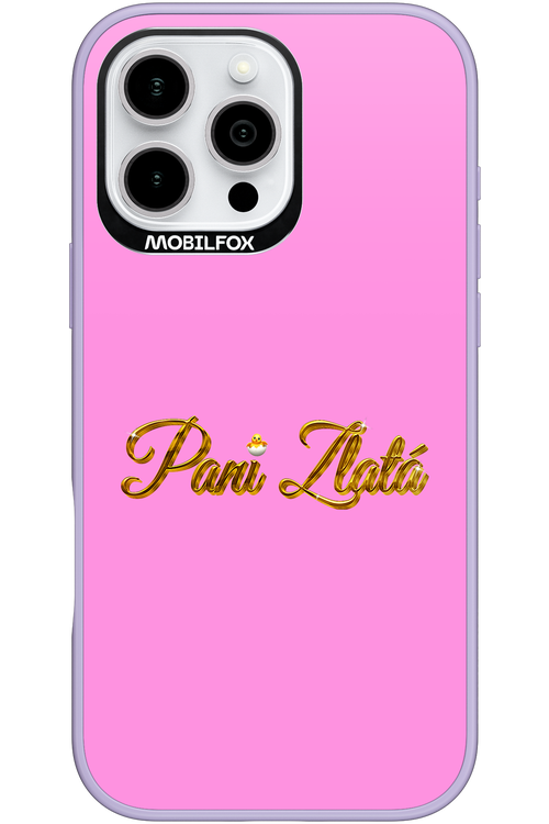 Pani Zlatá - Apple iPhone 16 Pro Max