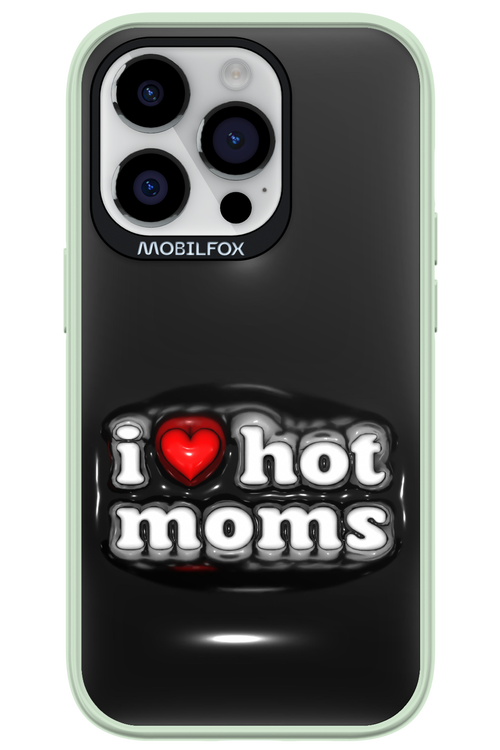 I love hot moms puffer - Apple iPhone 14 Pro