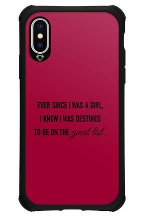 Guest List - Apple iPhone XS