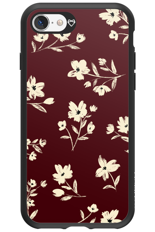 Bloom of Burgundy - Apple iPhone 8
