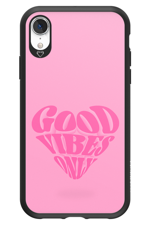 Good Vibes Heart - Apple iPhone XR