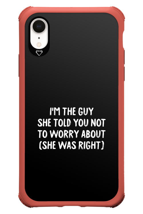 She was right 2.0 - Apple iPhone XR