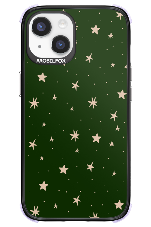 Forest Green Stars - Apple iPhone 14