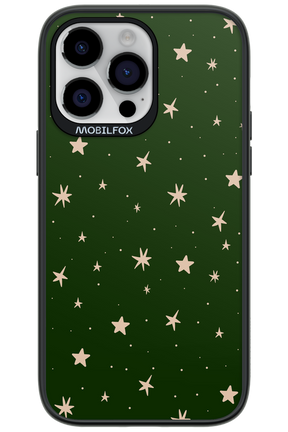 Forest Green Stars - Apple iPhone 14 Pro Max