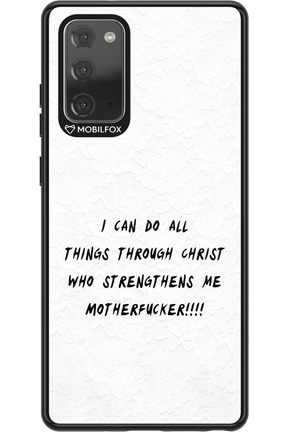 Christ A 2.0 - Samsung Galaxy Note 20