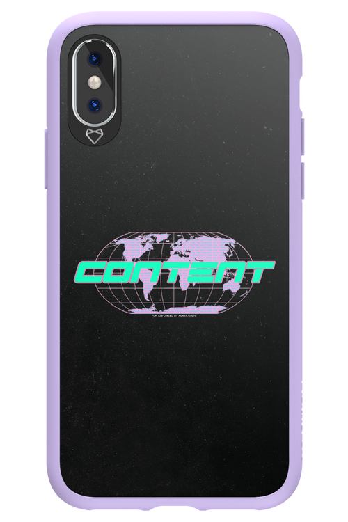 CONTENT 2.0 - Apple iPhone X
