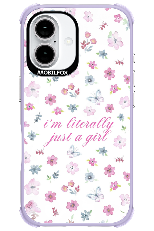 Just a girl pink - Apple iPhone 16