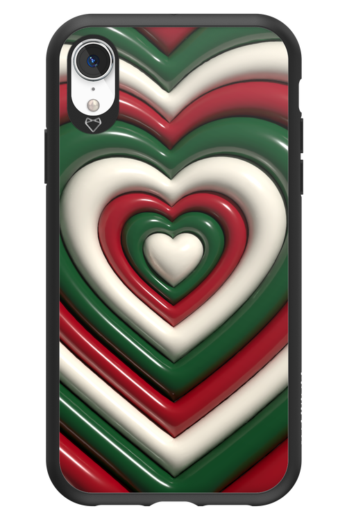 XMAS Hearts - Apple iPhone XR