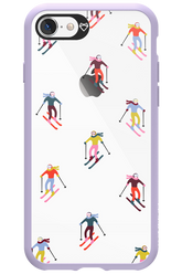 Snow Motion (Transparent) - Apple iPhone 8