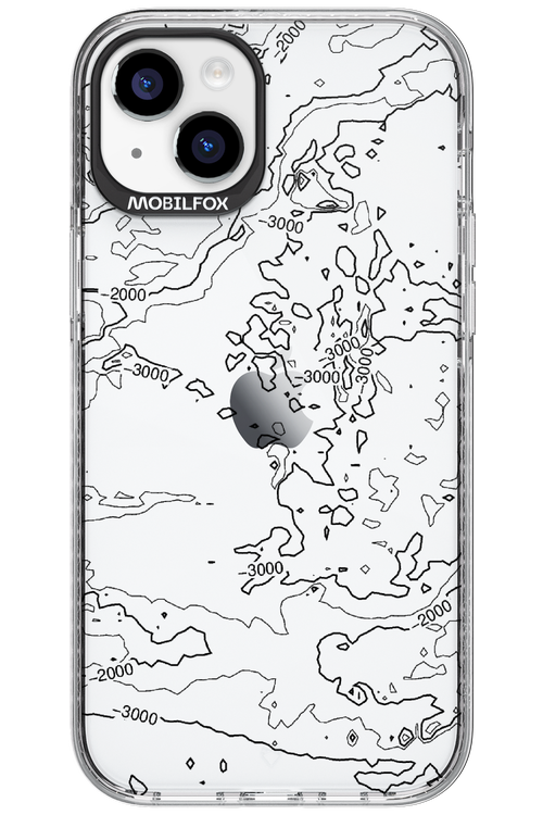 Contour Map - Apple iPhone 15 Plus