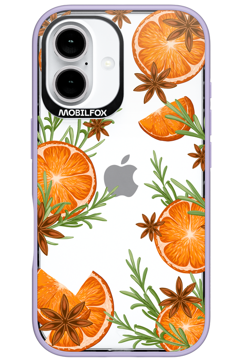Orange With Star Anise - Apple iPhone 16