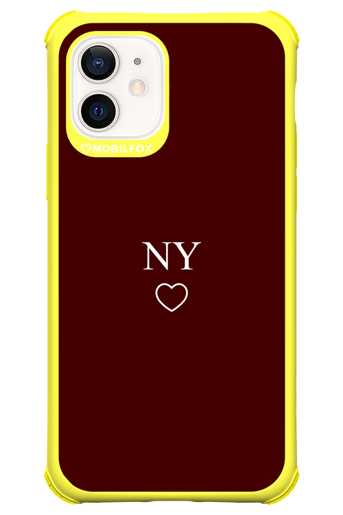 NY Burgundia 2.0 - Apple iPhone 12