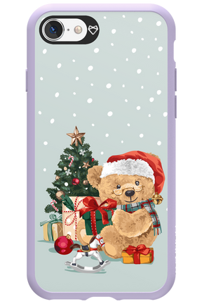Merry Christmas Bear - Apple iPhone 8