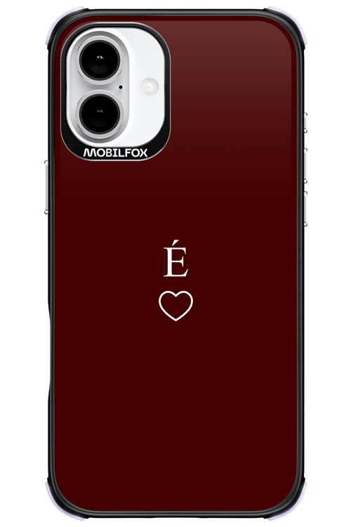 E Burgundia II 2.0 - Apple iPhone 16 Plus