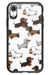 Scary Dachshund (Transparent) - Apple iPhone XR