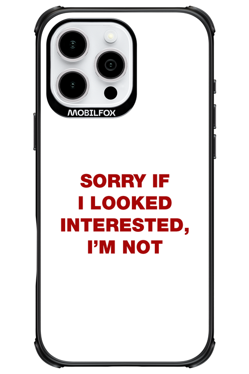 I'm not - Apple iPhone 16 Pro Max