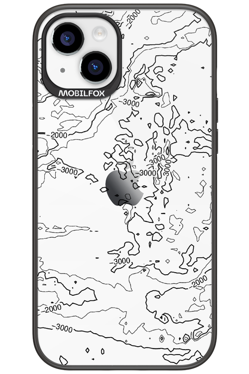 Contour Map - Apple iPhone 15 Plus