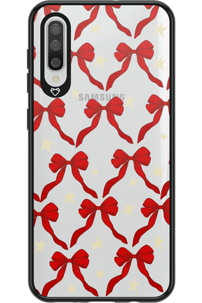 Bow & Stars (Transparent) - Samsung Galaxy A50