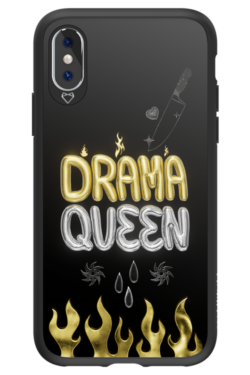 Drama Queen Black - Apple iPhone X