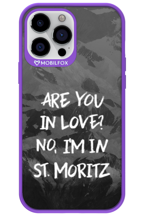 I'm in St. Moritz - Apple iPhone 13 Pro Max