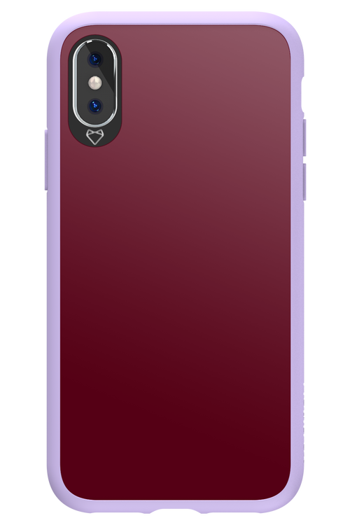 Burgundy - Apple iPhone X