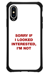 I'm not - Apple iPhone XS