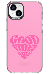 Good Vibes Heart - Apple iPhone 15 Plus