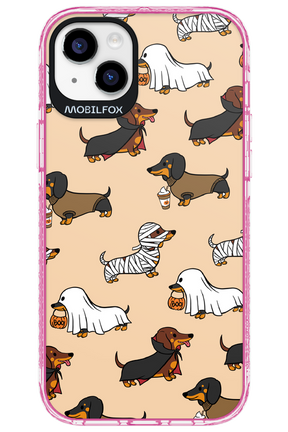 Scary Dachshund - Apple iPhone 14 Plus