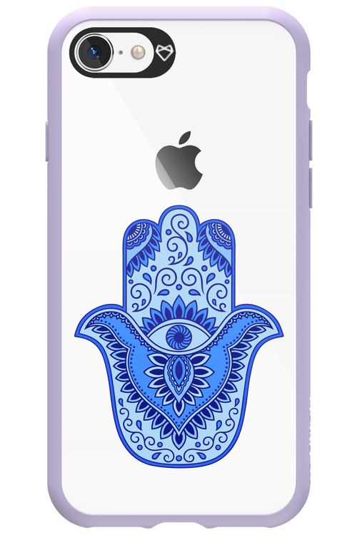 Hamsa Blue - Apple iPhone 8