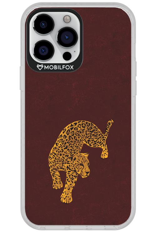 Burgundy Leopard - Apple iPhone 13 Pro Max