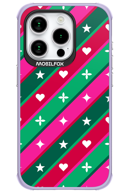 Christmas Stripes - Apple iPhone 15 Pro