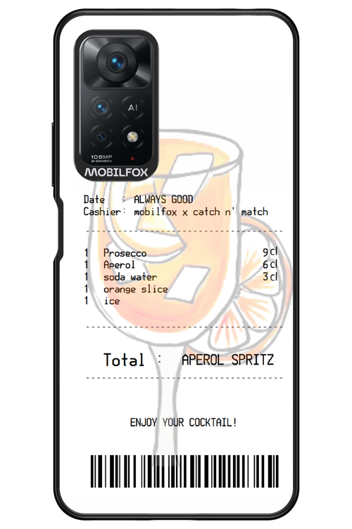 aperol spritz cocktail - Xiaomi Redmi Note 11Pro 4G/5G